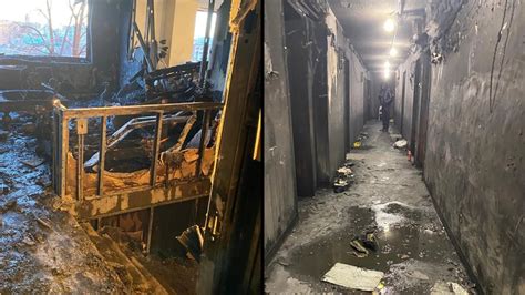 Bronx Fire First Photos Show Charred Wreckage Of Apartment Blaze Nbc New York