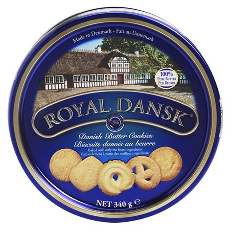 Refrigerate the pans of cookies for 15 minutes. Royal Dansk Danish Butter Cookies - 340g | London Drugs