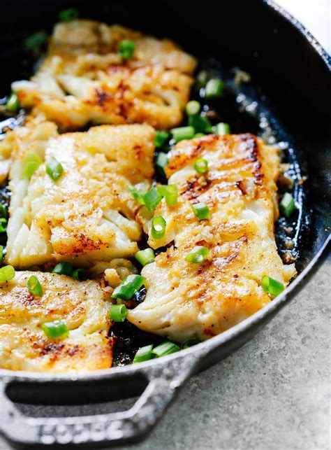 Juicy And Delicious Garlic Butter Cod Fish Recipe Easy Fish Recipes