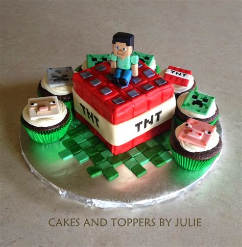 Custom Cakes By Julie Minecraft Party