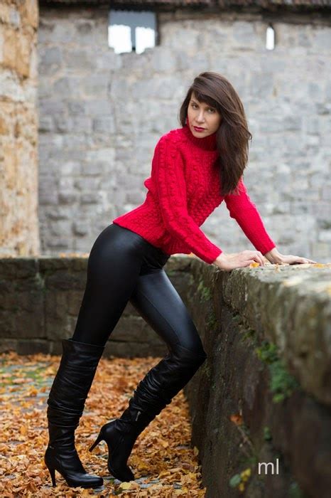 Leather Beauty Tight Pants Post 11