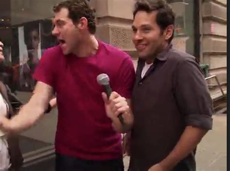 Viral Video Paul Rudd Asks Random Strangers If Theyd Have Sex With Him