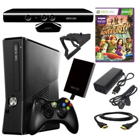 Xbox 360 Slim 250gb Kinect Pad Rgh Lt3gry 7902398296 Oficjalne