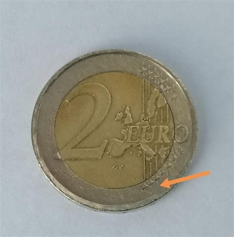 Rare 2 Euro Coin With Mint Errors Etsy In 2020 Euro Coins Coins