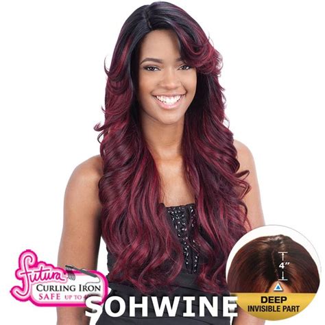 Freetress Equal Deep Invisible Part Lace Front Wig Mizzy Braided