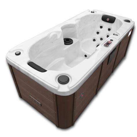 Canadian Spa Co Yukon Person Jet Acrylic Rectangular Plug And Play Hot Tub With