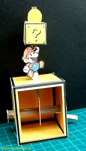 Mario Coin Automata Papercraft By Kamibox On Devianta
