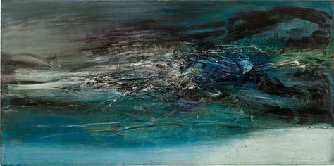 10 Things To Know About Zao Wou Ki Christies Abstract Art