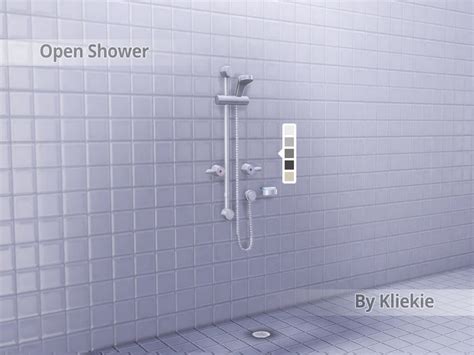 Kliekies Open Shower