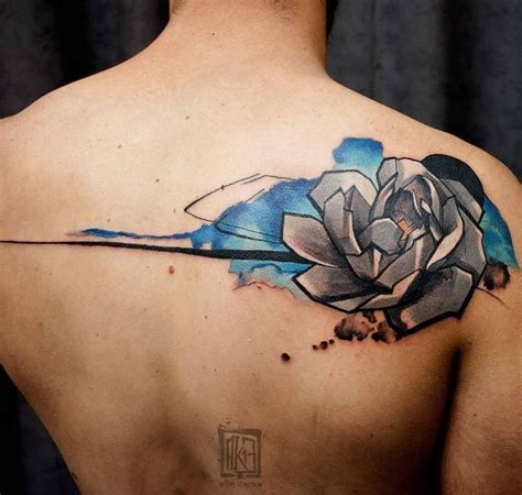 Awesome Watercolor Rose Tattoo Inkstylemag Watercolor Rose Tattoos