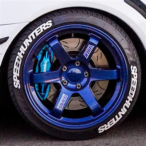 Speedhunter Tire Stickers Lettering 1 Fits 14 To 22 Tires 8 Decal