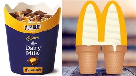 Macca’s Just Launched A Brand New Mcflurry With Cadbury Dairy Milk Caramello Hit Network