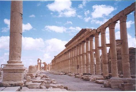 Ancient City Of Palmyra Palmyra Tadmur