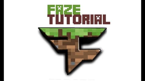 How To Make A Faze Logo Minecraft Style Youtube