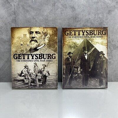 Gettysburg The Unknown Civil War Series Dvd Disc Set W