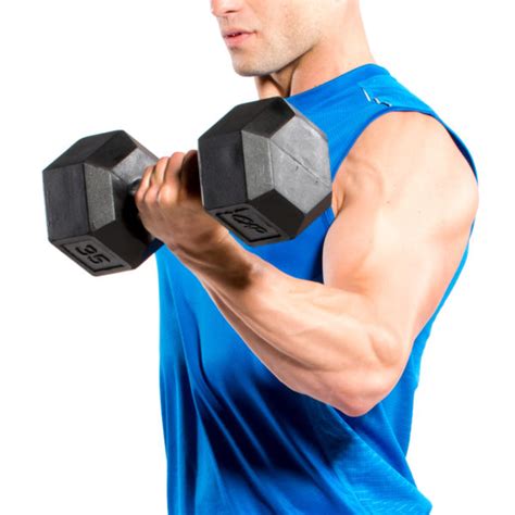 Cap Rubber Coated Hex Dumbbell 12 Lb Gyms To Go