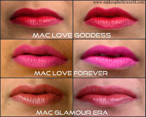Review Swatches Of Mac Lipsticks Makeupholic World