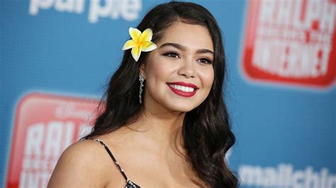 auli i cravalho as ariel dyes hair red for ‘the little mermaid live hollywood life
