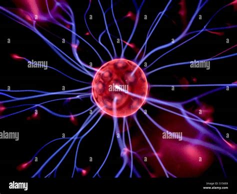 Neon Atom Hi Res Stock Photography And Images Alamy