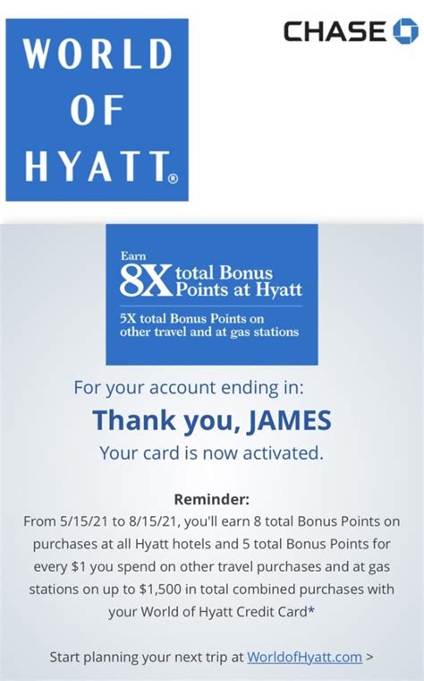 Maybe you would like to learn more about one of these? Earn 8X Bonus Points On The Chase World Of Hyatt Credit Card! Targeted - Flying High On Points