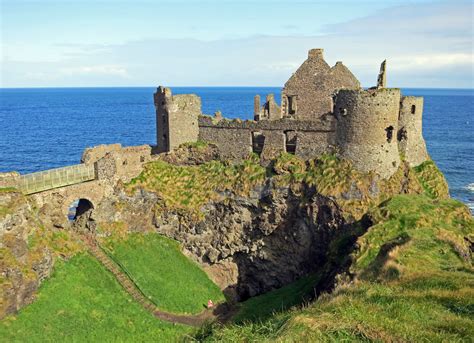 Dunluce Castle The Ruin On The Cliff Daily Scribbling