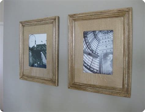 The trick to taking a good photo isn't necessarily your fancy gear. Burlap Matting - KnockOffDecor.com