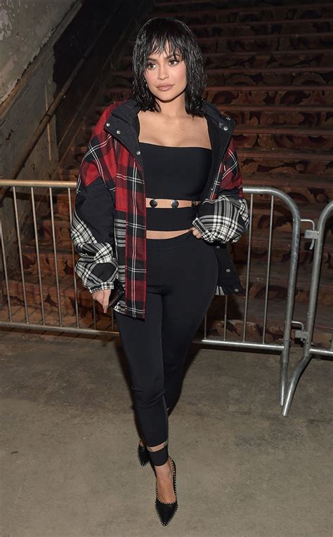 Edgy From Kylie Jenners Street Style E News
