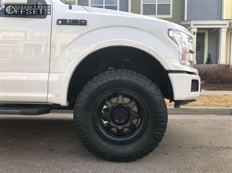 2018 Ford F 150 With 18x9 12 Granite Alloy 641 And 29570r18 Nitto