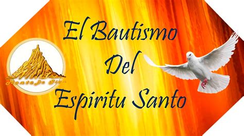 El Bautismo Del Espiritu Santo Rev Julio López Youtube