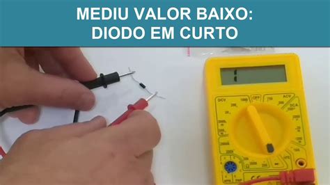 Escala De Diodo No Multímetro