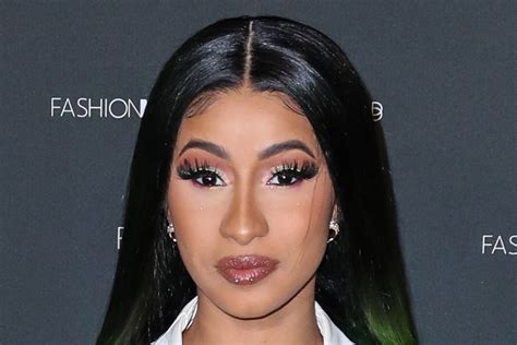 Cardi B Gets Daring In Glittering Body Jewelry And 7 Inch See Through