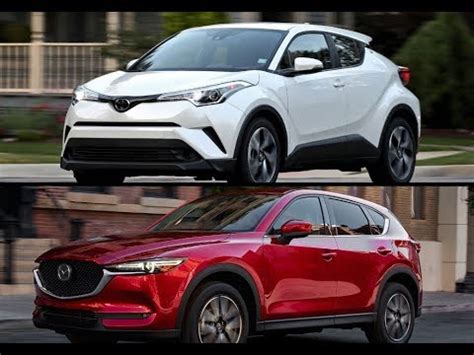 The compact suv is the glamour sector at present, with lots of new model activity. 2018 Toyota C-HR vs. 2017 Mazda CX-3 - YouTube