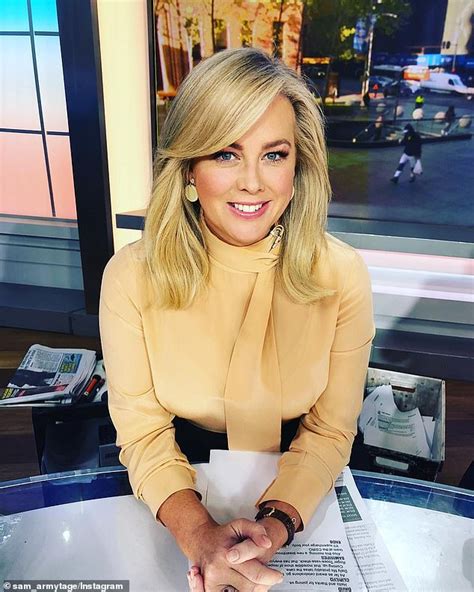 Samantha Armytage Flaunts Her 10kg Weight Loss As She Jets Into Sydney