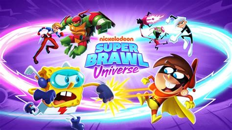 Super Brawl Universe Nickelodeon Champions Fighting Ipad Gameplay
