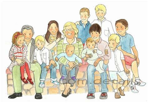 Eva Torguet Detalls Dibujo Abuela Familia Ilustracion Retrato