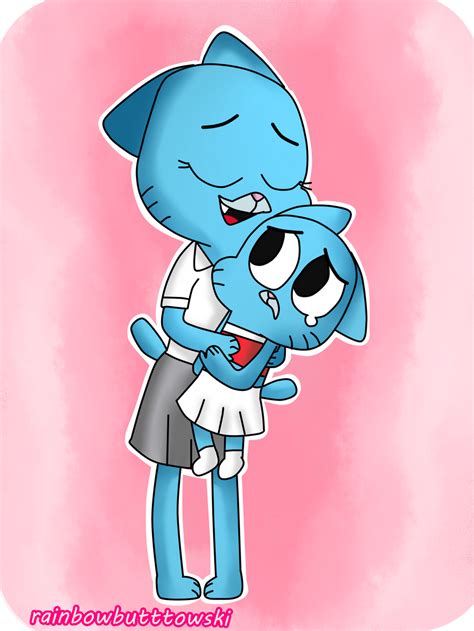 Nicole And Gumball By Mitz Sweet On Deviantart