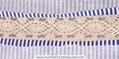 How To Sew Lace Trim Sewing Lace Flat And Lace Inserts Treasurie
