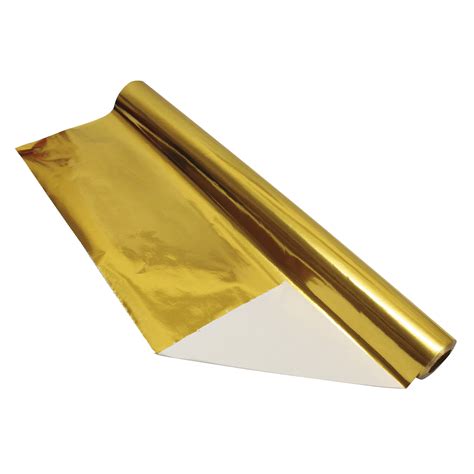 He478874 Paper Backed Foil Rolls Gold Hope Education