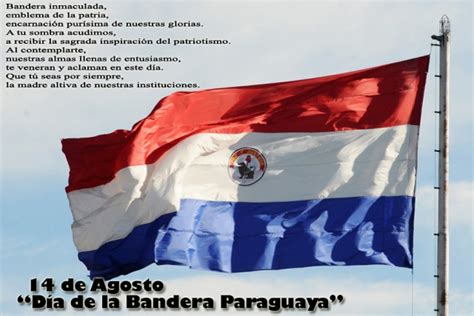 14 De Agosto Día De La Bandera Paraguay