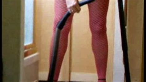 Vacuuming In Pink Thigh Highs Over Pantyhose Adonna4fun S Clip Store Clips4sale
