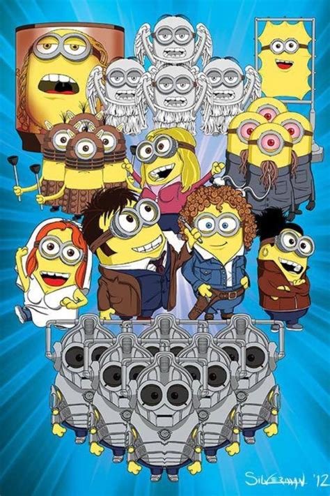 Despicable Me Doctor Who Crossover Ü Always Bring A Banana To A Party