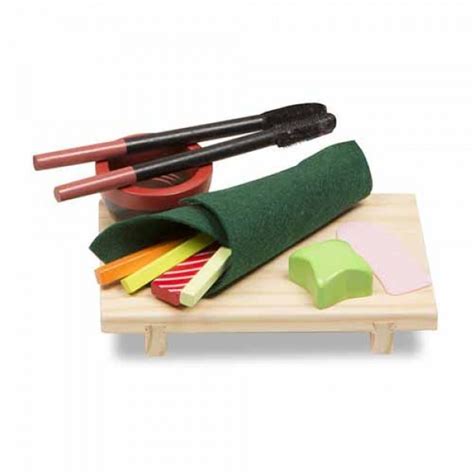 Melissa And Doug Roll Wrap And Slice Sushi Counter