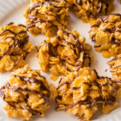Chocolate Peanut Butter Cornflake Cookies Are An Easy 6 Ingredient No