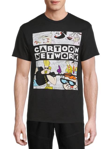 Cartoon Network Mens Short Sleeve 90s Classic Cartoons Graphic Tee Sizes S 2xl