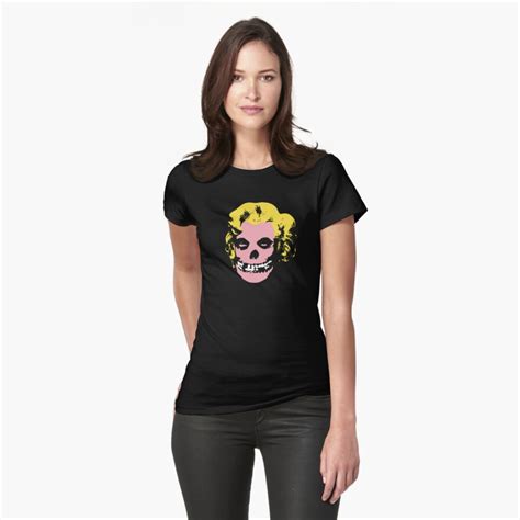 Misfit Marilyn T Shirt By Mcnasty Redbubble