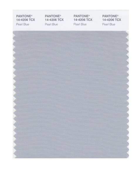 Pantone 14 4206 Tcx Swatch Card Pearl Blue Design Info