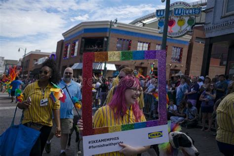 memphis gay pride parade 2017 foto editorial imagen de igual desfile 101229971