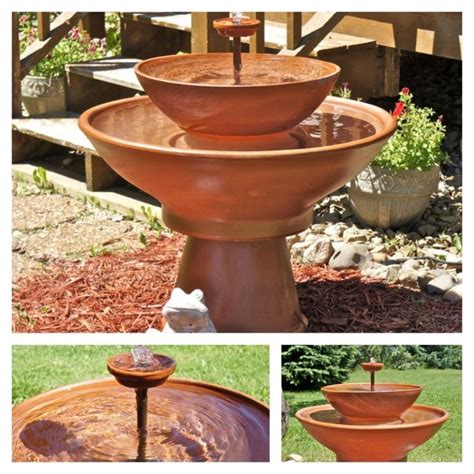 How To Build A Terra Cotta Fountain Diy Water Fountain Water