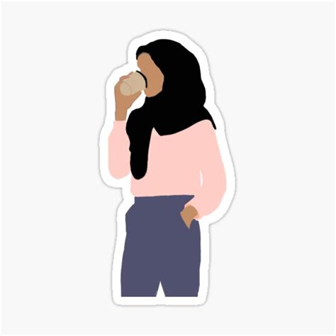 Paper Clings Stickers Labels And Tags Hijabi Girl Squad Sticker Hijab