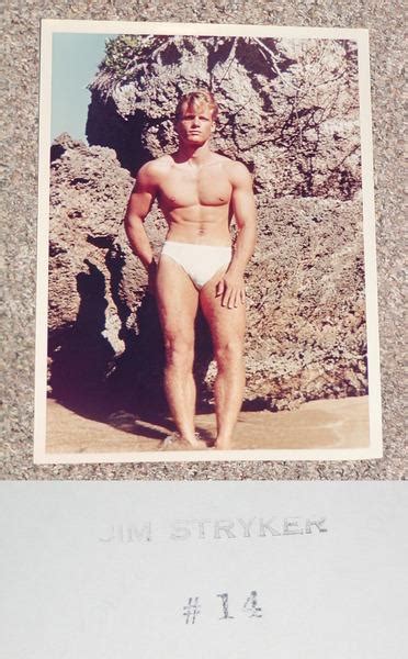 Male Nude Jim Stryker Rock Formation Color Photograph By Walter